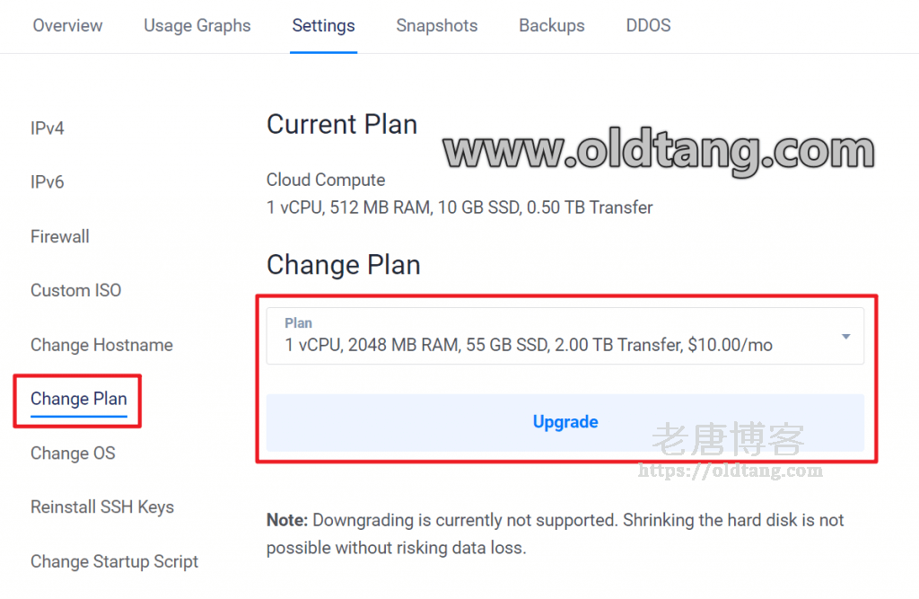 vultr-vps-change-plan-vps