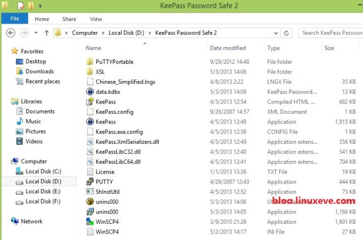 Keepass+PuTTYPortable+Winscp一键登录