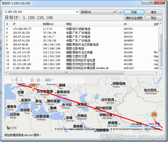 scan-host-tracert